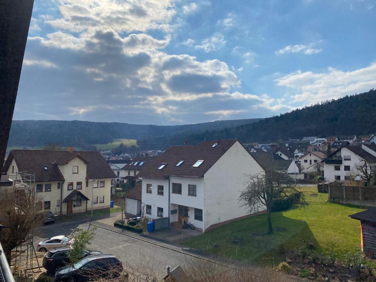 Ferienwohnung Zum Spessart Lohr エクステリア 写真