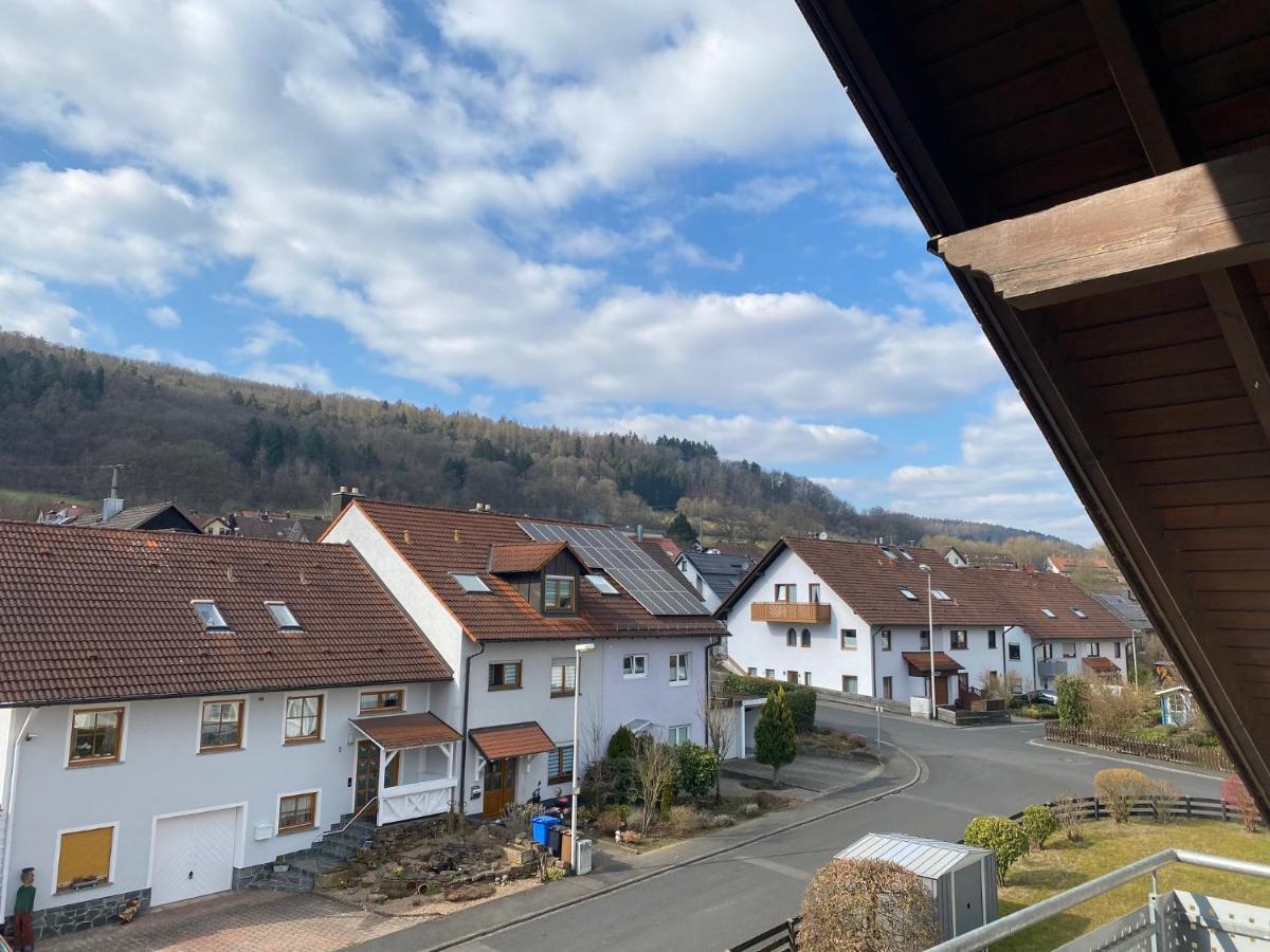 Ferienwohnung Zum Spessart Lohr エクステリア 写真